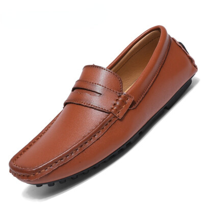 Men Shoes Casual Slip on Loafers Breathable Soft Moccasins