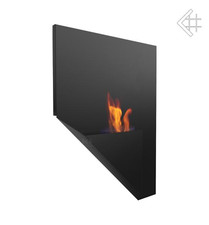 Bio Ethanol Kamin PAPA schwarz Wandkamin Deko Bioethanol Wand Kamin Design