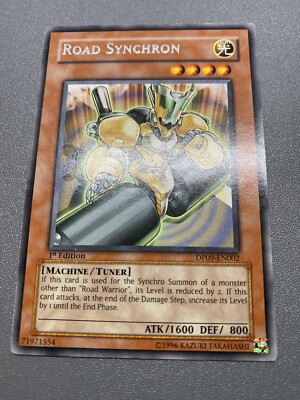 Yu-Gi-Oh! Road Synchron 1st Edition Suprer Rare 5DS2-EN006 MP