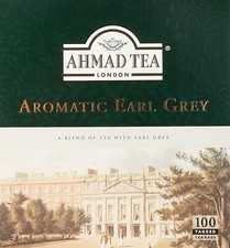 Ahmad Aromatic Earl Grey Tea, 100 teabags 200 Gram