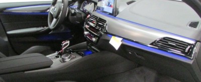 BMW OEM G30 G31 F90 5 Series 2017+ Dark Aluminum Fiber