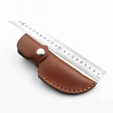 Leather Sheath Small Fixed Blade Straight Knife Leather Sheath Scabbard Pouch