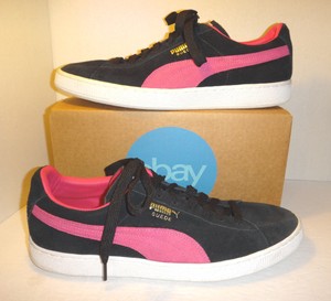 puma suede pink men