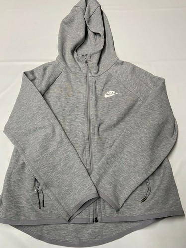 Womens NIKE Gray Sportswear Tech Fleece 