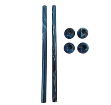 Vintage Mar-bell's Marbella Plastic Purse Handles Dowel Rods for Macrame Crafts