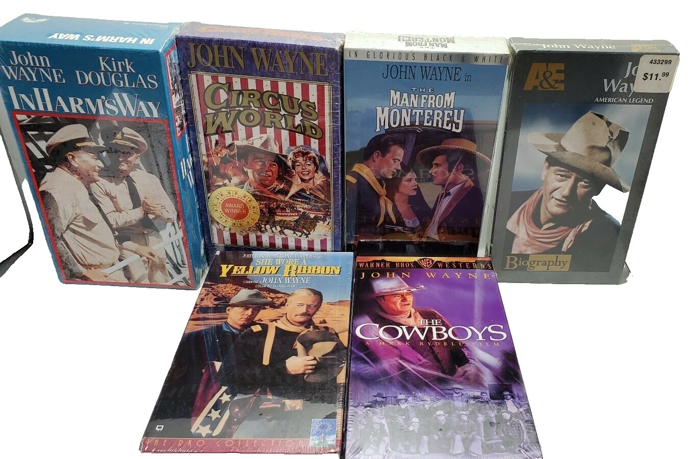 Unrated Edition Westerns NR Rated VHS Tapes