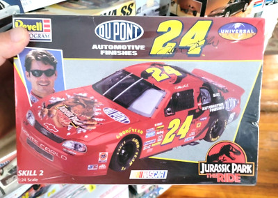 Revell Monogram #24 Jeff Gordon Jurassic Park The Ride 1/24 Scale Model Kit  NEW
