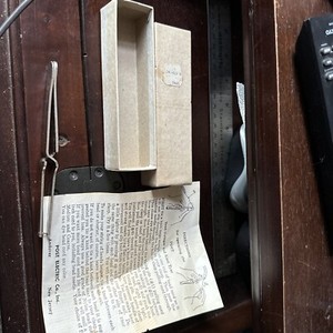 VTG Post Electric Comp. Bead Stringer Knot Tyer original Box w/ instructions pre