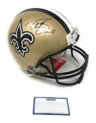 Drew Brees New Orleans Saints Signed Autograph Full Size Authentic Proline Helmet Steiner Sports Certified