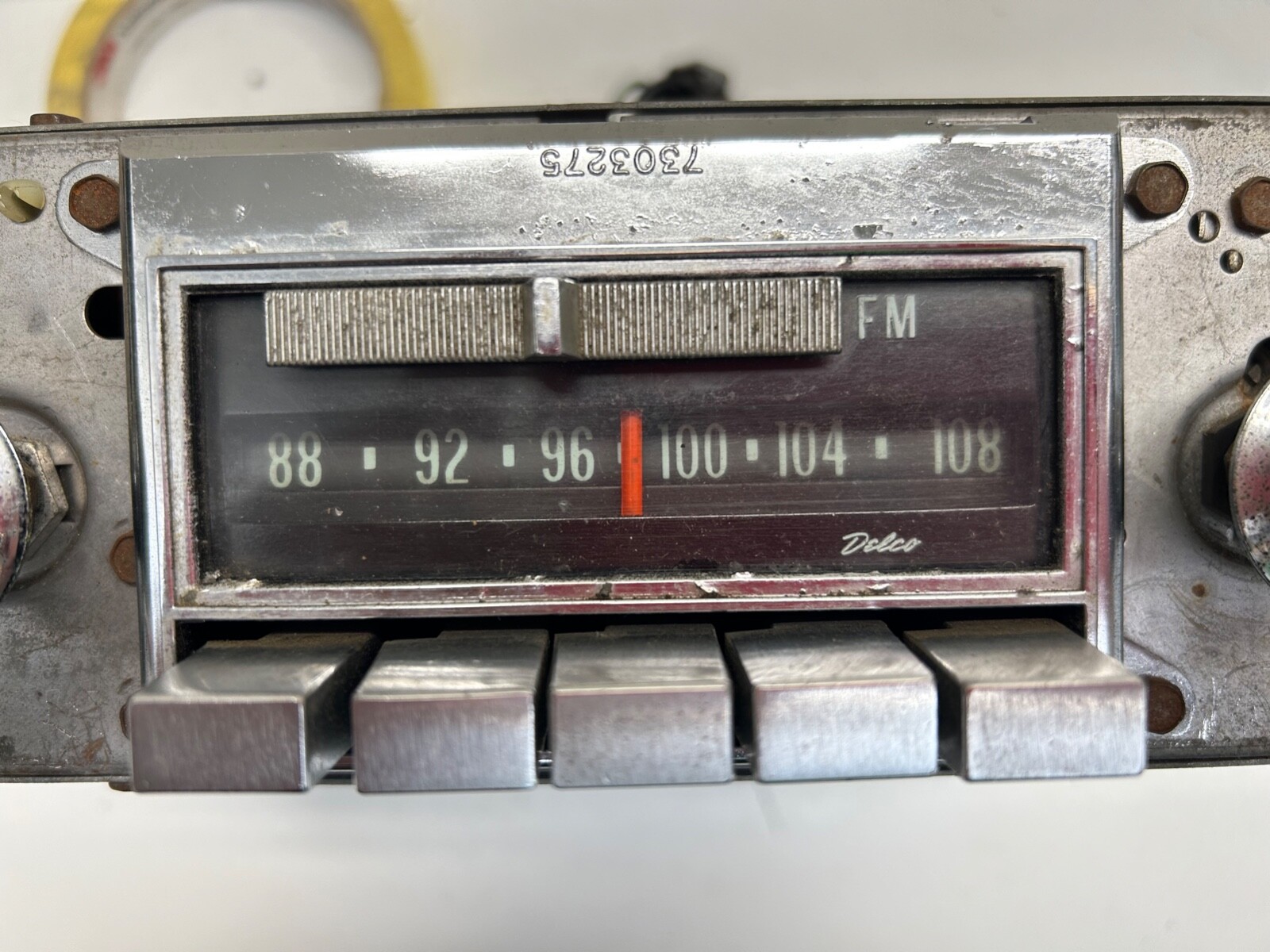 196875 Chevrolet Corvette Delco AM/FM radio eBay