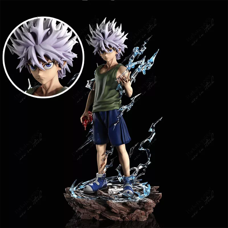 GK HUNTER X HUNTER Killua Zoldyck Anime Figure Figurine Statue Toy 8.66“