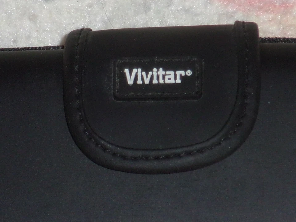 Vivitar Black Hard Shell Camcorder Video Camera Case Bag with zipper closure - Image 2 of 4
