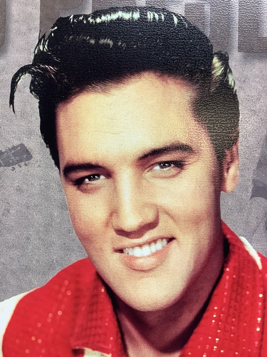 Elvis Presley 'The King of Rock 'n' Roll” Metal Sign 16”x12.5” | eBay