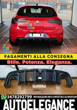 🔥DIFFUSORE ADATTO PER ALFA ROMEO GIULIETTA LOOK TUNING NERO LUCIDO🔥