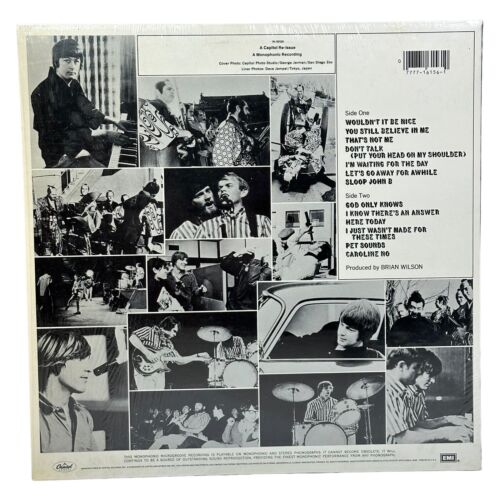 THE BEACH BOYS Pet Sounds Album LP Record 1980 Capitol Mono Reissue N-16156 - Picture 3 of 6