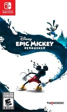 Disney Epic Mickey: Rebrushed Switch Brand New Game