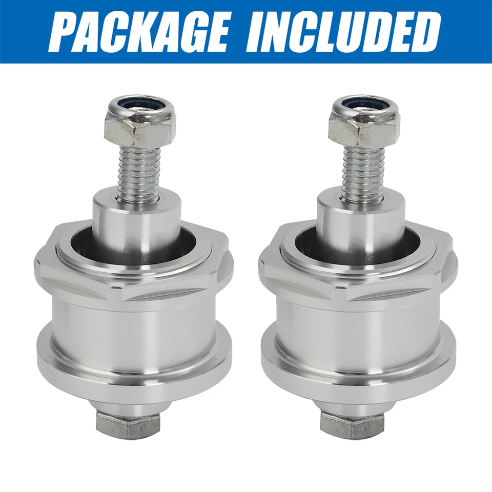 Buje de carcasa esférica trasera de alta resistencia para GM Chevy 1978-1988 carrocería G 2 piezas Foto 2 de 4