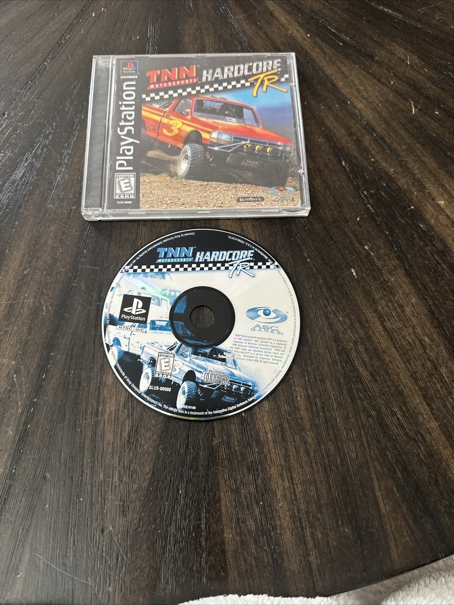 PlayStation 1 PS1 Game TNN Motorsports Hardcore TR CIB Complete In