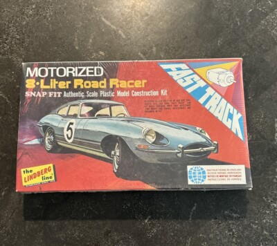 The Lindberg Line Motorized Road Racer Snap Fit Fast Track Kit SEALED NIB