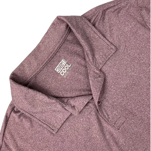 Polo golf 32 gradi cool manica corta uomo XL erica viola elasticizzata - Foto 1 di 12