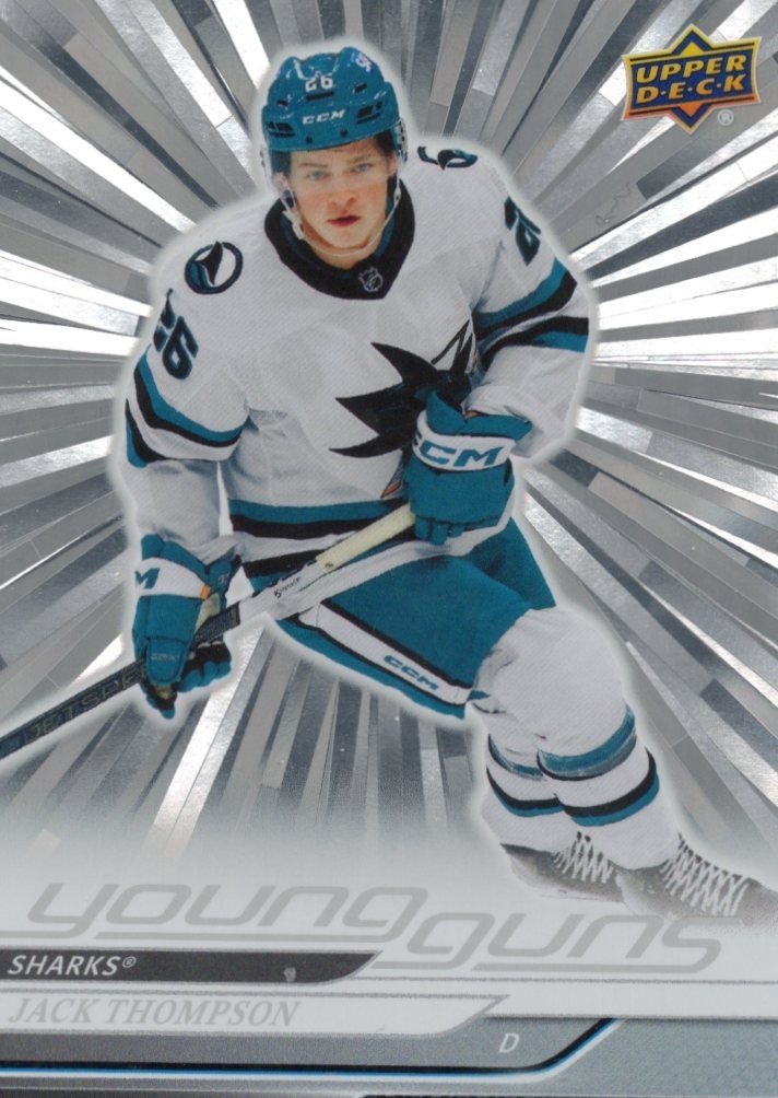 2024 UPPER DECK #468 JACK THOMPSON OUTBURST SILVER YOUNG GUNS RC ROOKIE