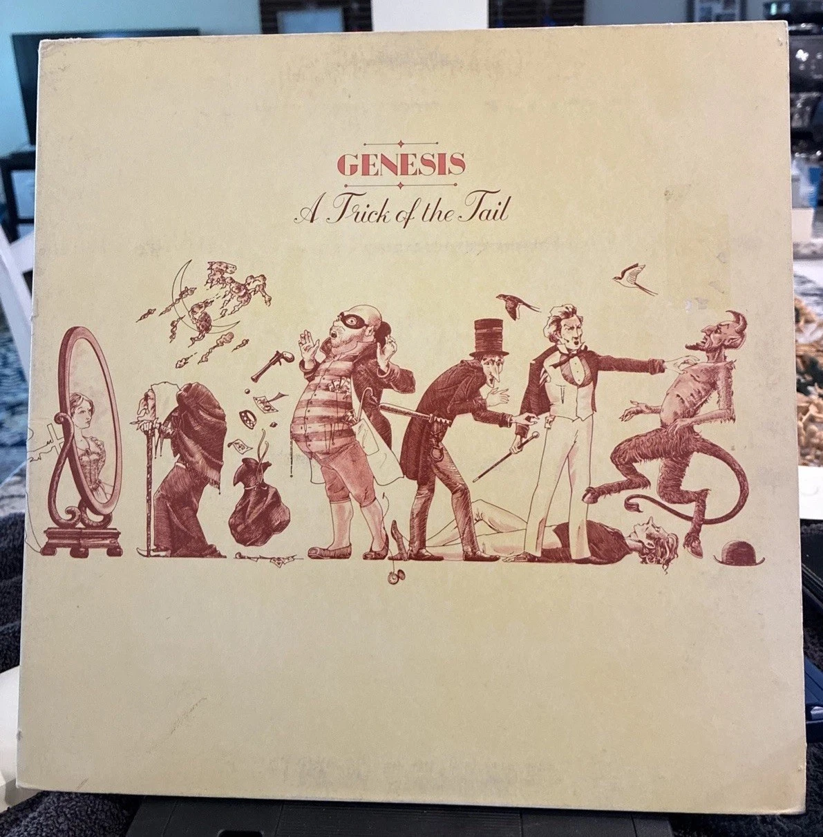 Genesis- A Trick Of The Tail- Vinyl LP Record ATCO  SD 38-101 Gatefold