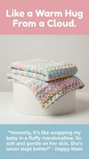 handmade crochet baby blanket new
