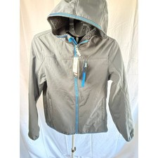 NWT Boy's Gerry Falcon Softshell Midweight Jacket Size XL - Black