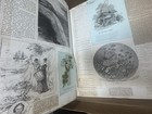 Antique Victorian Scrapbook Album c1880 Die Cuts Prints Lithographs White Mtns — photo 4