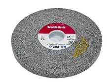 3M Scotch-Brite SF-WL Convolute Finishing Deburring Wheel 6"x1/2"x1" 8S Medium