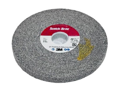 3M Scotch-Brite SF-WL Convolute Finishing Deburring Wheel 6''x1/2''x1'' 8S Medium