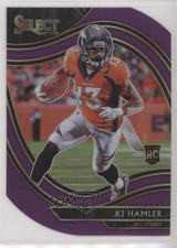 2020 Panini Select Field Level Purple Prizm Die-Cut KJ Hamler #367 06y2
