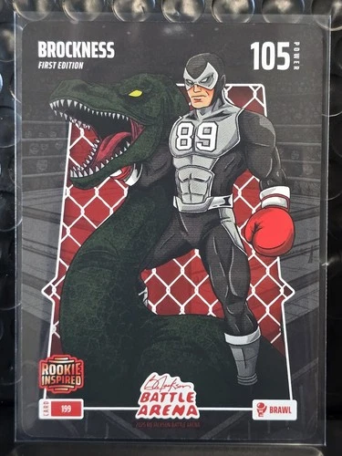 2026 Bo Jackson Battle Arena BrockNess #199 Brock Bowers Brawl First Edition