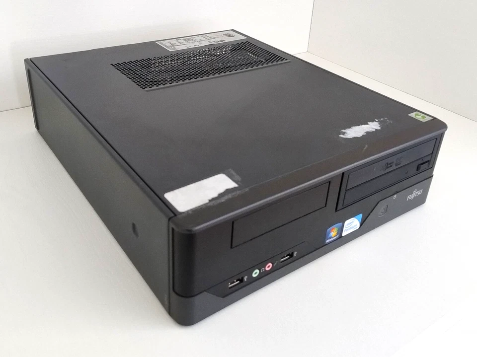 Pc Fujitsu Esprimo E 3521 E Star 5 Ram 4 Gb Hd 250 Gb Lettore Dvd Nero Usato - Immagine 2 di 4
