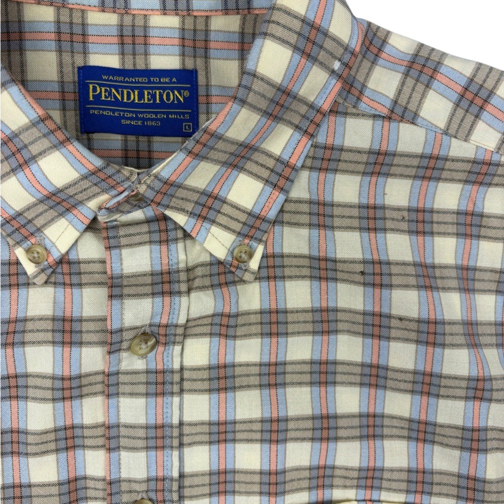 Pendleton- Wool Flannel Shirt- Large - image 1