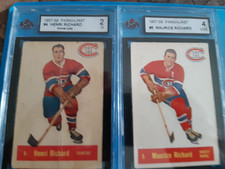 1957-58 parkhurst hockey card set
