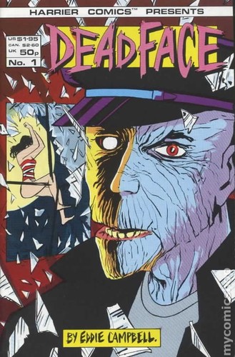 Deadface #1 VF 8.0 1987 Stock Image