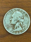 1946 Silver Washington Quarter 🔥 90% Silver 🔥 Circulated 🔝 FREE Shipping
