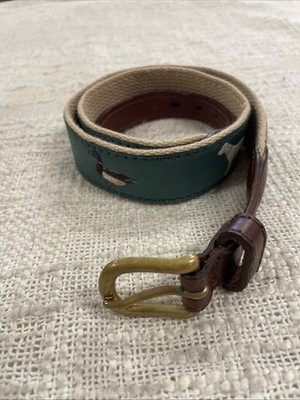 Over Under Clothing  The Gangs All Here  Brown Leather Belt 28