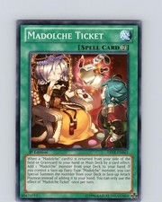 Yu-Gi-Oh TCG Madolche Ticket ABYR-EN061 1st Edition Common Card NM