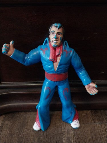 Wwf Ljn Vintage Loose Figure Of The Honky Tonk Man...