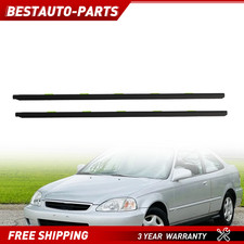 2pcs Door Window Weather Molding Lh Rh For 1996-2000 Honda Civic 72410-s03-003 2pcs Door Window Weather Molding Lh Rh For 1996-2000 Honda Civic 72410-s03-003