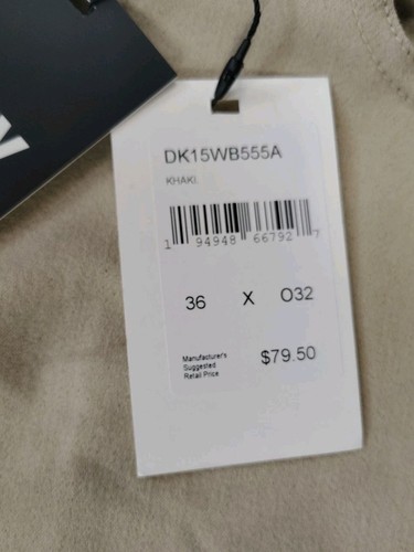 DKNY-NWT-Men's Beige Stanton Slim Fit Stretch Denim Jeans-Size W36xL32 - Picture 7 of 13