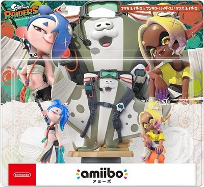 amiibo Splatoon Raiders Set Deep Cut July23 Release +14 from japan