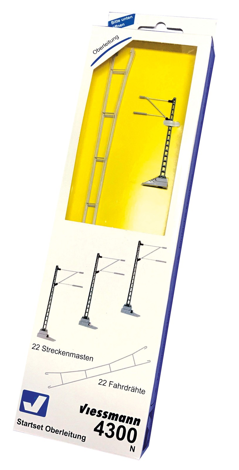 Viessmann 4300 - N Starter Set Overhead Line - New