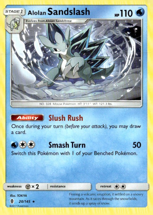 SM - Guardians Rising #20/145 Alolan Sandslash