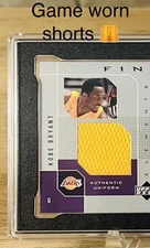 POP 1 2002-03 UD Finite Elements Richardson KOBE BRYANT Game-Worn Patch SGC 9.5