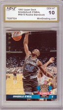 1993/94 Shaquille O'Neal #RS15 UD Rookie Standouts (Lakers/Magic/HOF) 10 Gm Mint