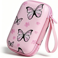Printed EVA Hard Earbud Case Travel Organizer Carrying Pouch Wired
