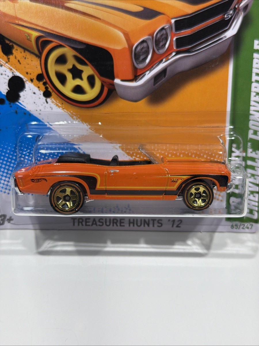 2012 HOT WHEELS TREASURE HUNT SERIES '70 CHEVY CHEVELLE